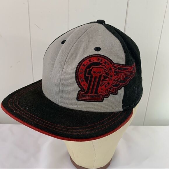 59Fifty X Harley Davidson Full Speed #1 Fitted Hat - Picture 1 of 8